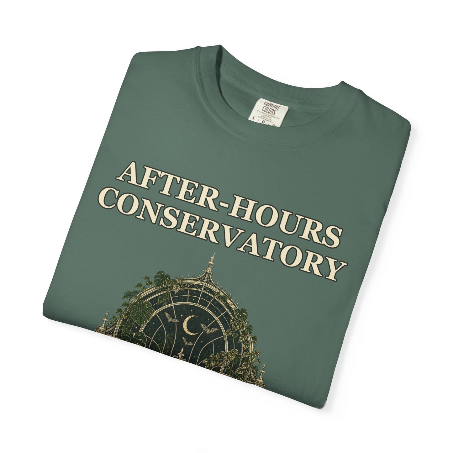 Gothic Greenhouse Halloween Shirt - Botanical Tee