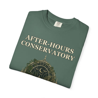Gothic Greenhouse Halloween Shirt - Botanical Tee