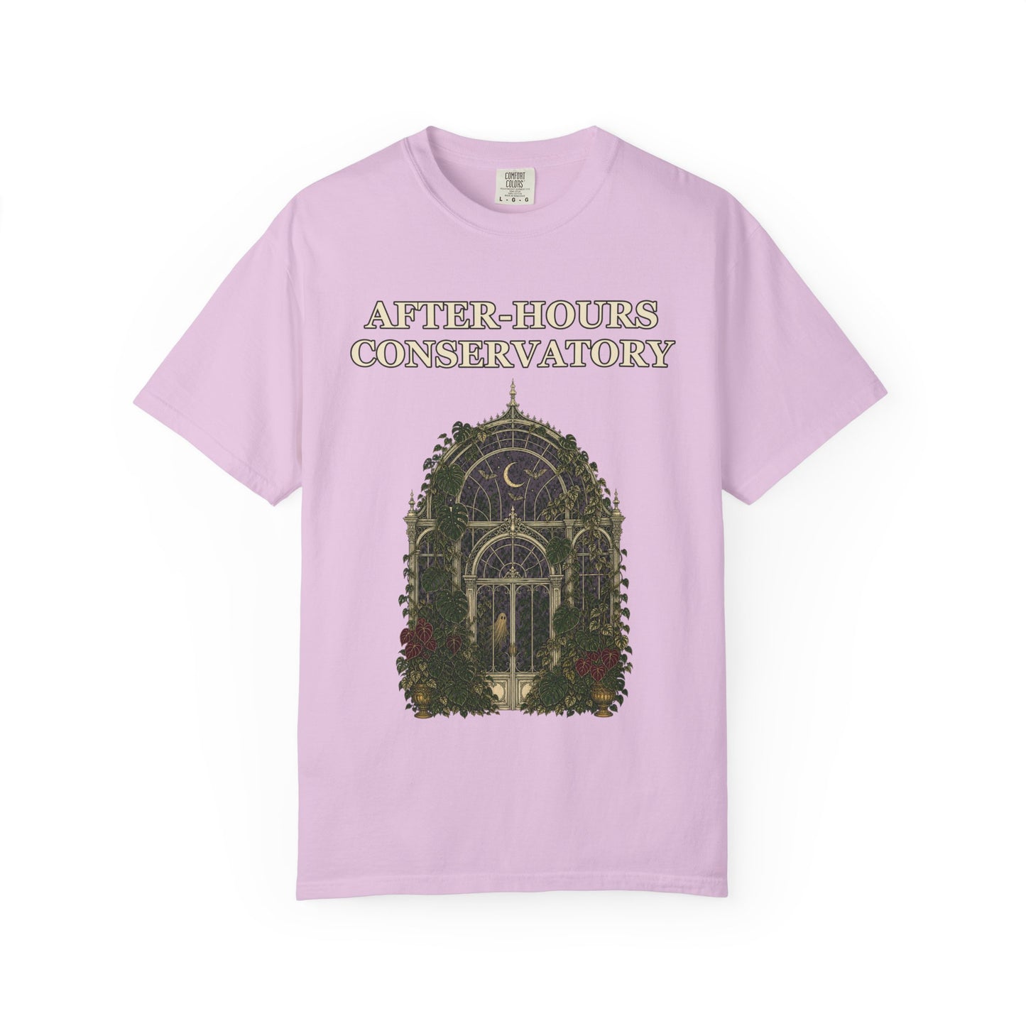 Gothic Greenhouse Halloween Shirt - Botanical Tee