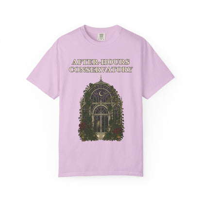 Gothic Greenhouse Halloween Shirt - Botanical Tee