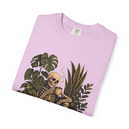 Skeleton Coffee Jungle T-Shirt in Blossom