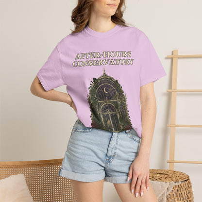 Gothic Greenhouse Halloween Shirt - Botanical Tee