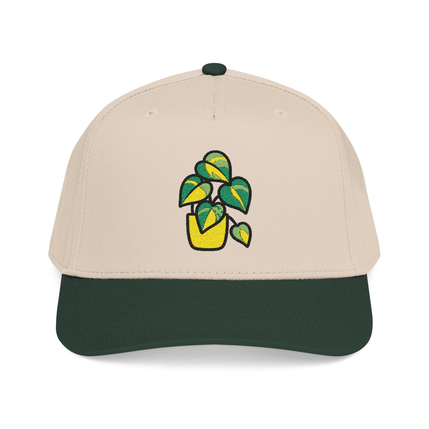 Golden Pothos Pal Embroidered Hat - Plant Lover Gift