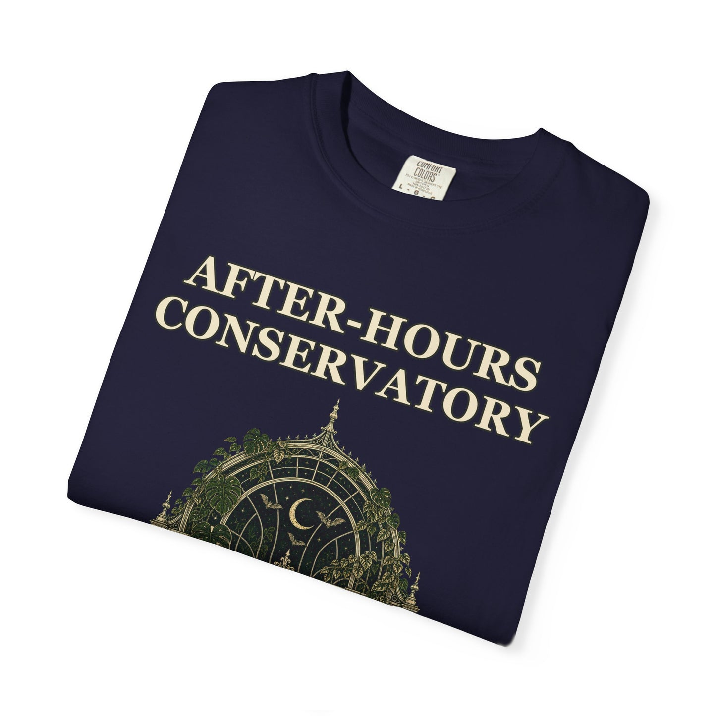 Gothic Greenhouse Halloween Shirt - Botanical Tee