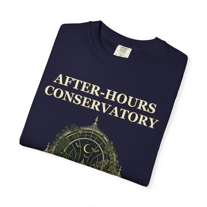 Gothic Greenhouse Halloween Shirt - Botanical Tee