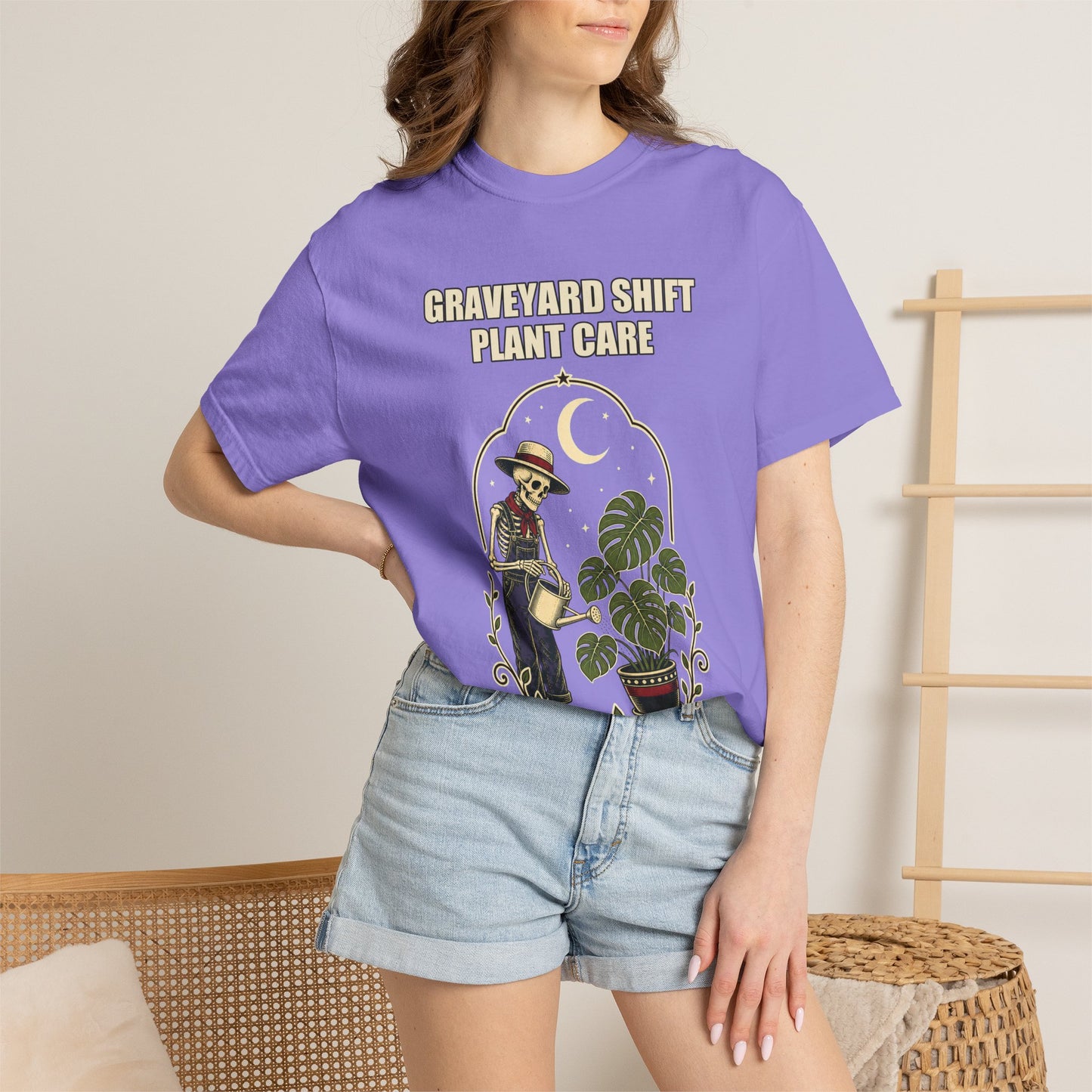 Skeleton Plant Care Halloween Shirt - Gardener Gift
