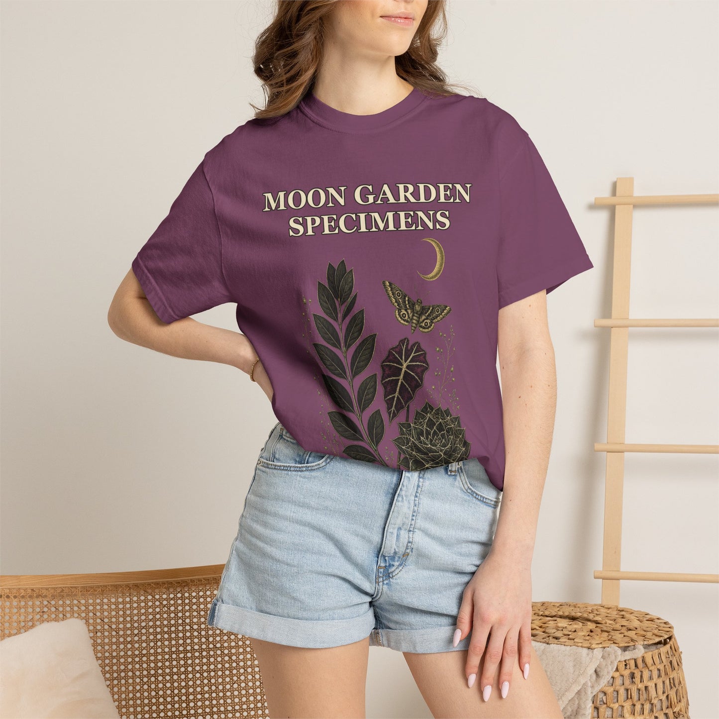 Gothic Herbarium Halloween Shirt - Plant Witch Tee
