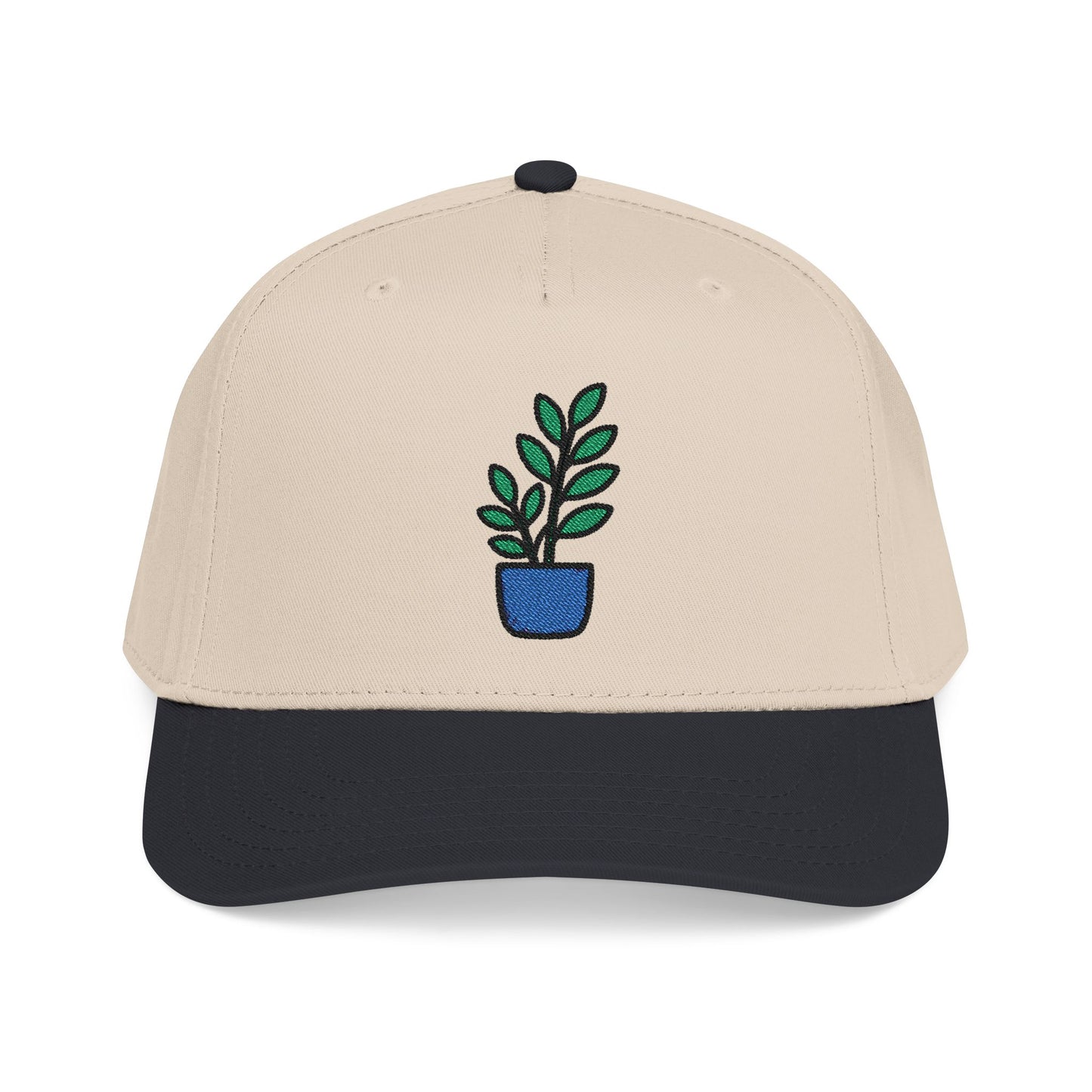 ZZ Plant Vibes Embroidered Hat - Plant Lover Gift