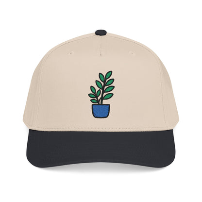 ZZ Plant Vibes Embroidered Hat - Plant Lover Gift