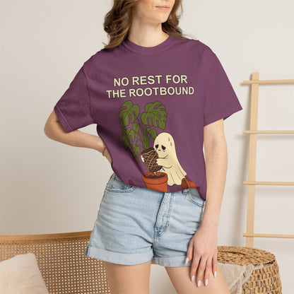 Rootbound Ghost Halloween Shirt - Funny Plant Tee
