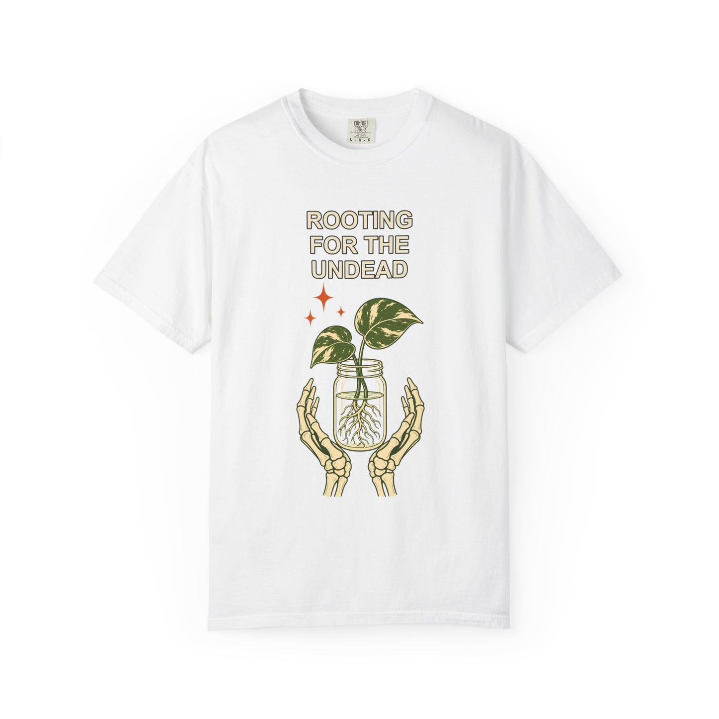 Skeleton Propagation Shirt - Halloween Plant Tee