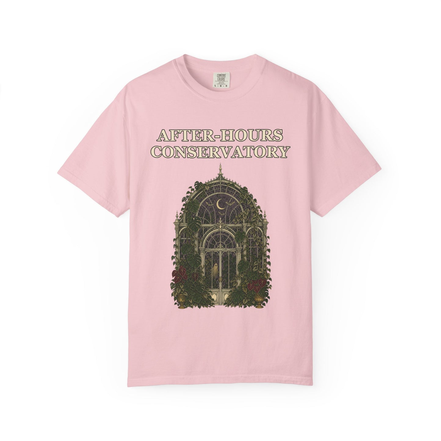 Gothic Greenhouse Halloween Shirt - Botanical Tee
