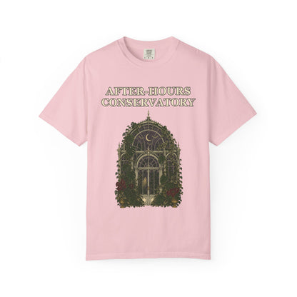 Gothic Greenhouse Halloween Shirt - Botanical Tee