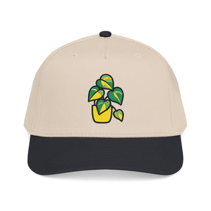 Golden Pothos Pal Embroidered Hat - Plant Lover Gift