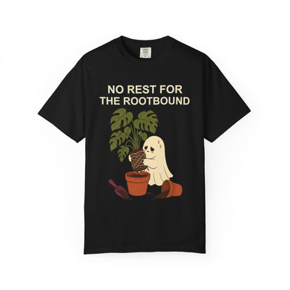Rootbound Ghost Halloween Shirt - Funny Plant Tee