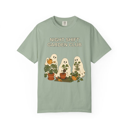 Ghost Gardening Halloween Shirt - Plant Lover Tee