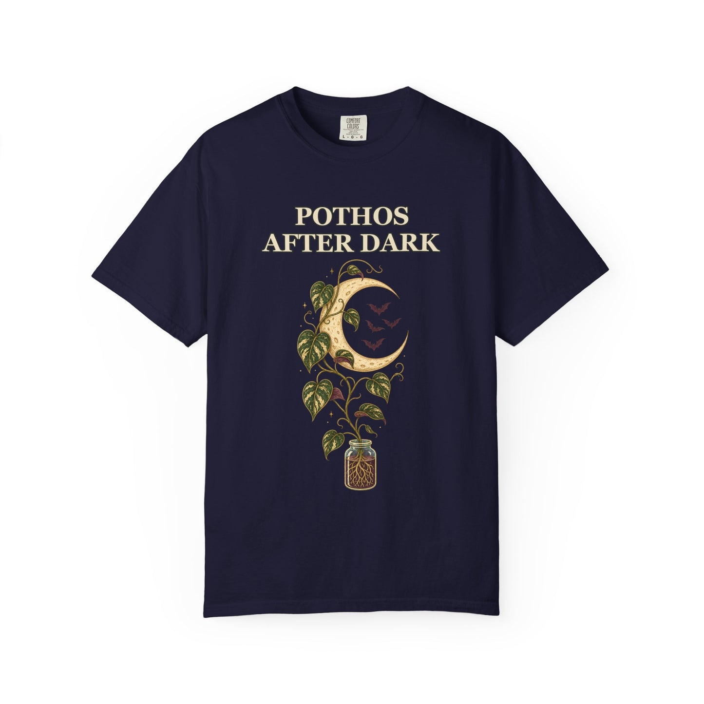 Pothos Halloween Shirt - Gothic Botanical Tee