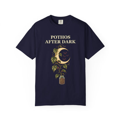 Pothos Halloween Shirt - Gothic Botanical Tee