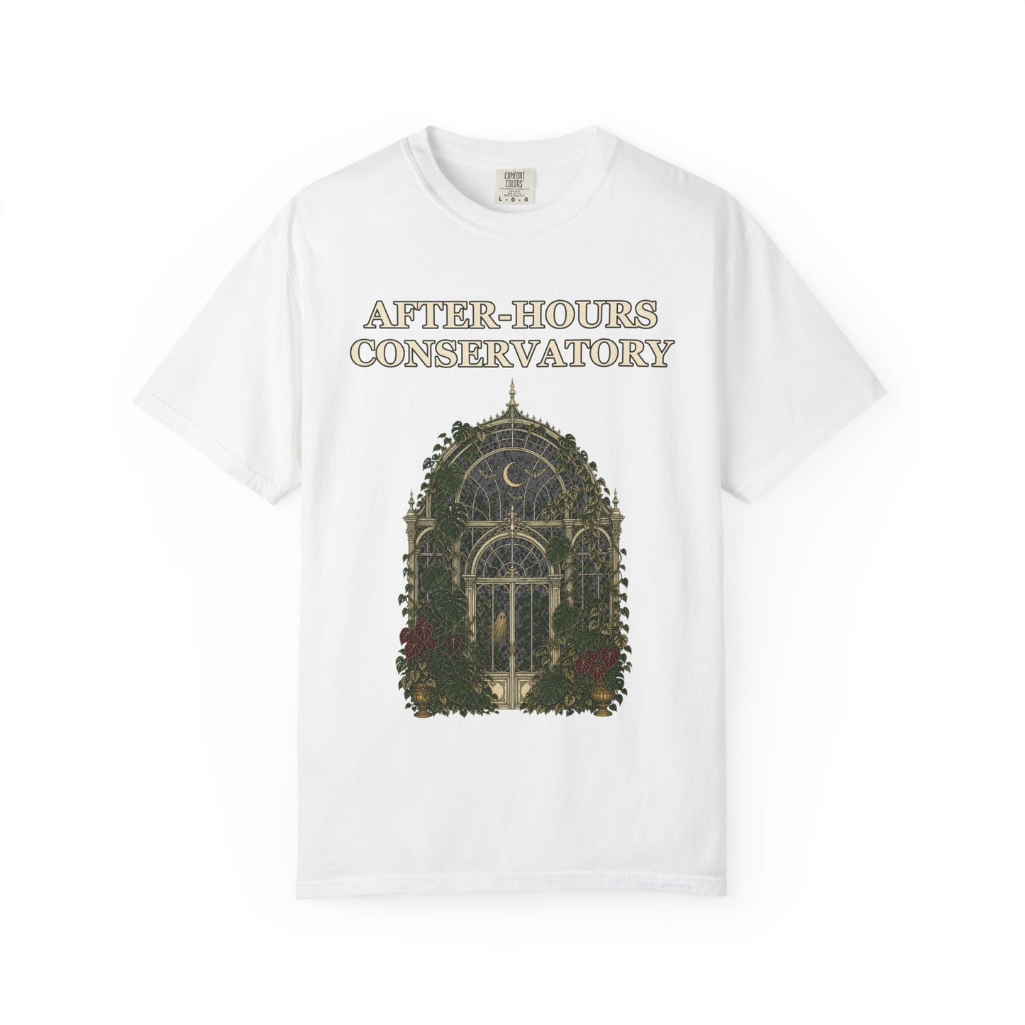 Gothic Greenhouse Halloween Shirt - Botanical Tee