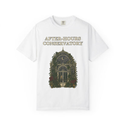 Gothic Greenhouse Halloween Shirt - Botanical Tee