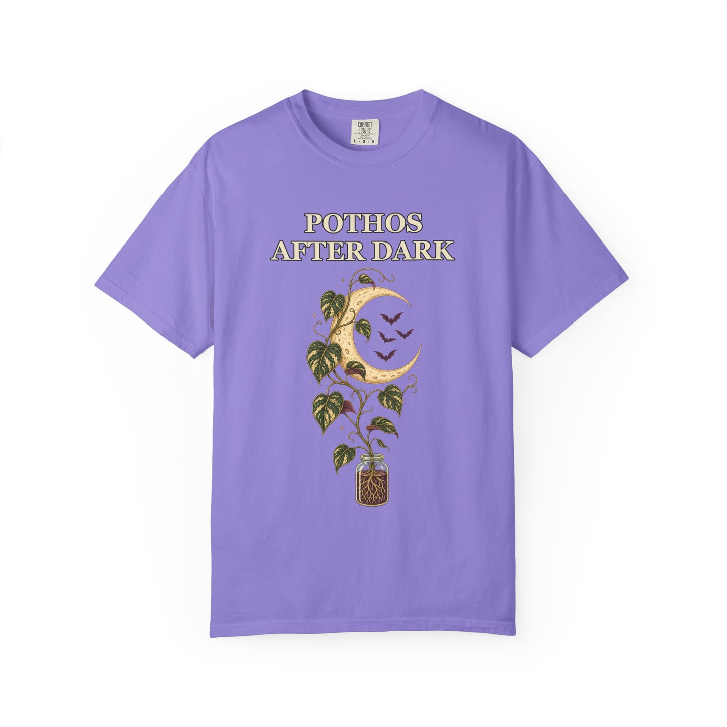 Pothos Halloween Shirt - Gothic Botanical Tee
