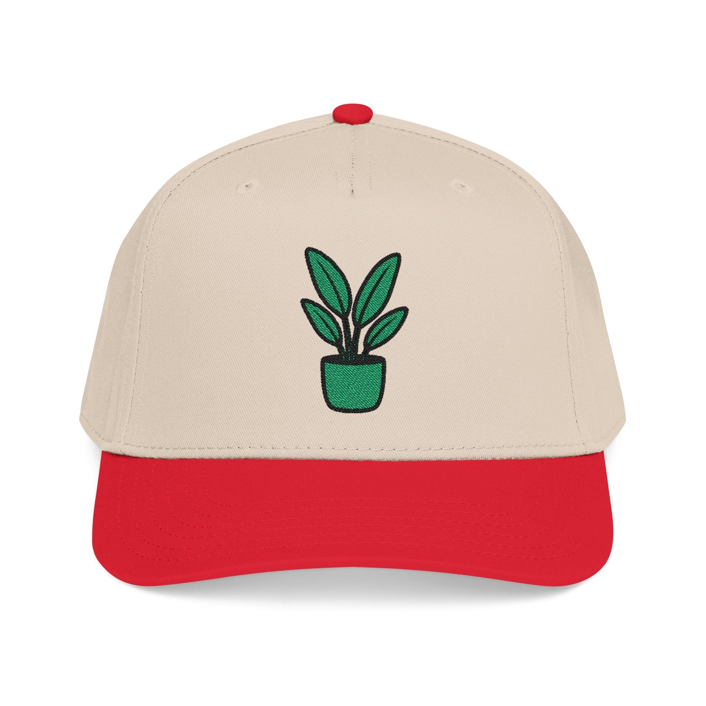 Bird of Paradise Embroidered Hat - Plant Lover Gift