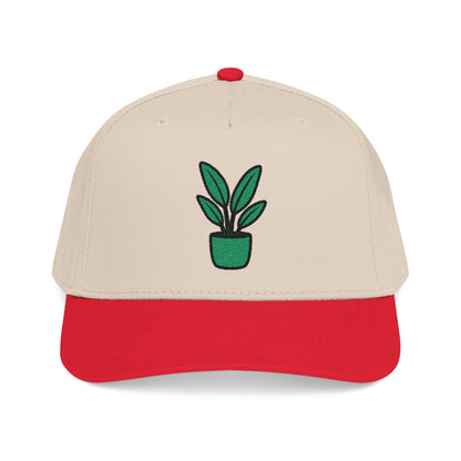 Bird of Paradise Embroidered Hat - Plant Lover Gift