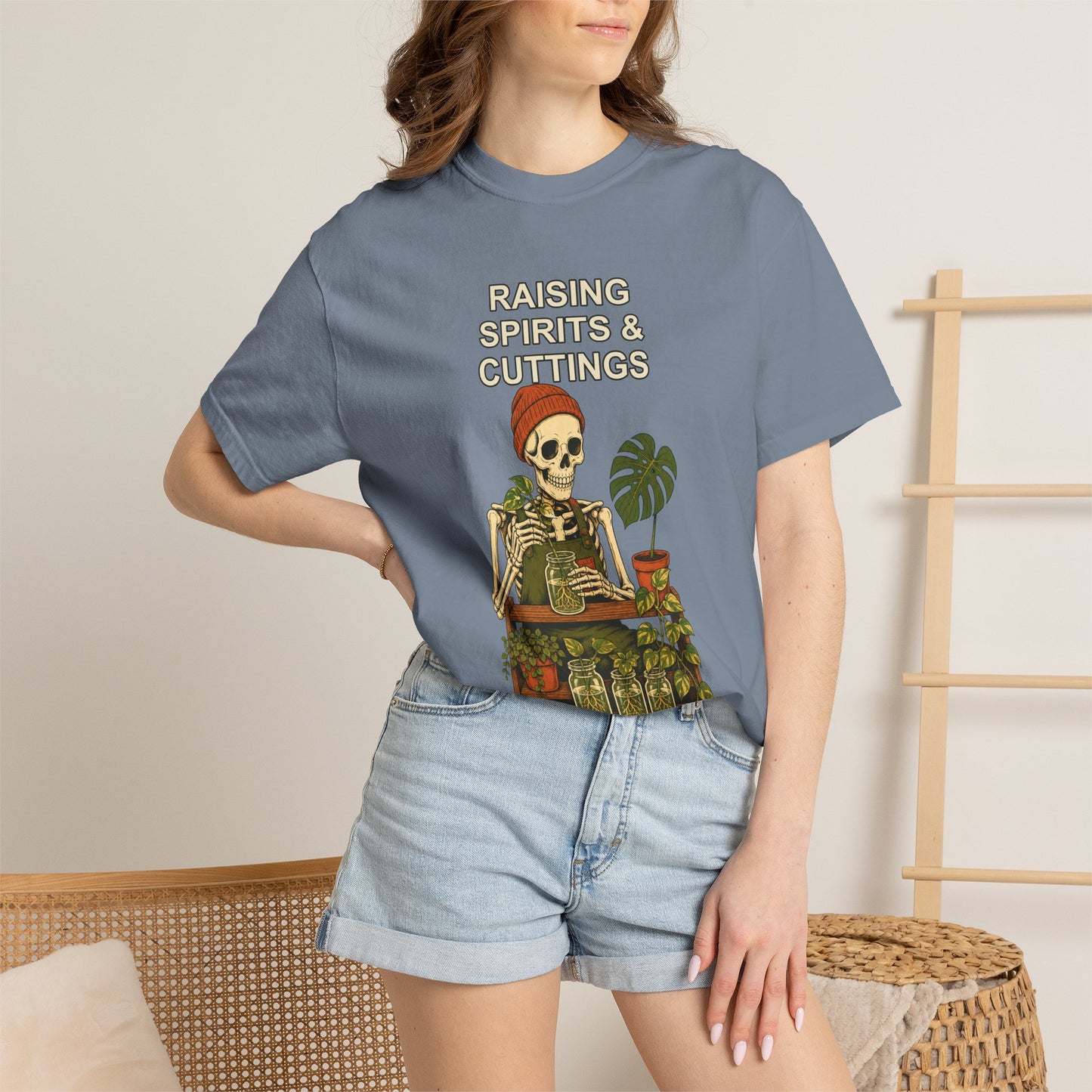 Skeleton Propagation Halloween Shirt - Plant Lover Tee