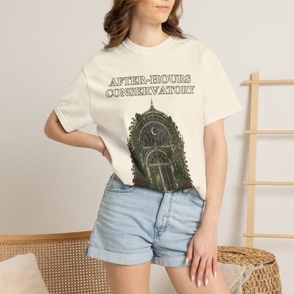 Gothic Greenhouse Halloween Shirt - Botanical Tee