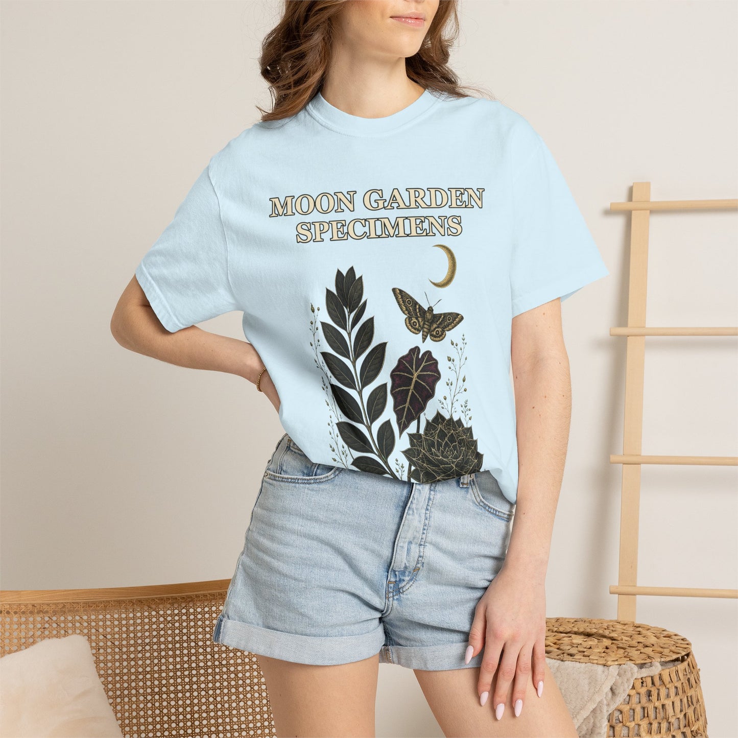 Gothic Herbarium Halloween Shirt - Plant Witch Tee