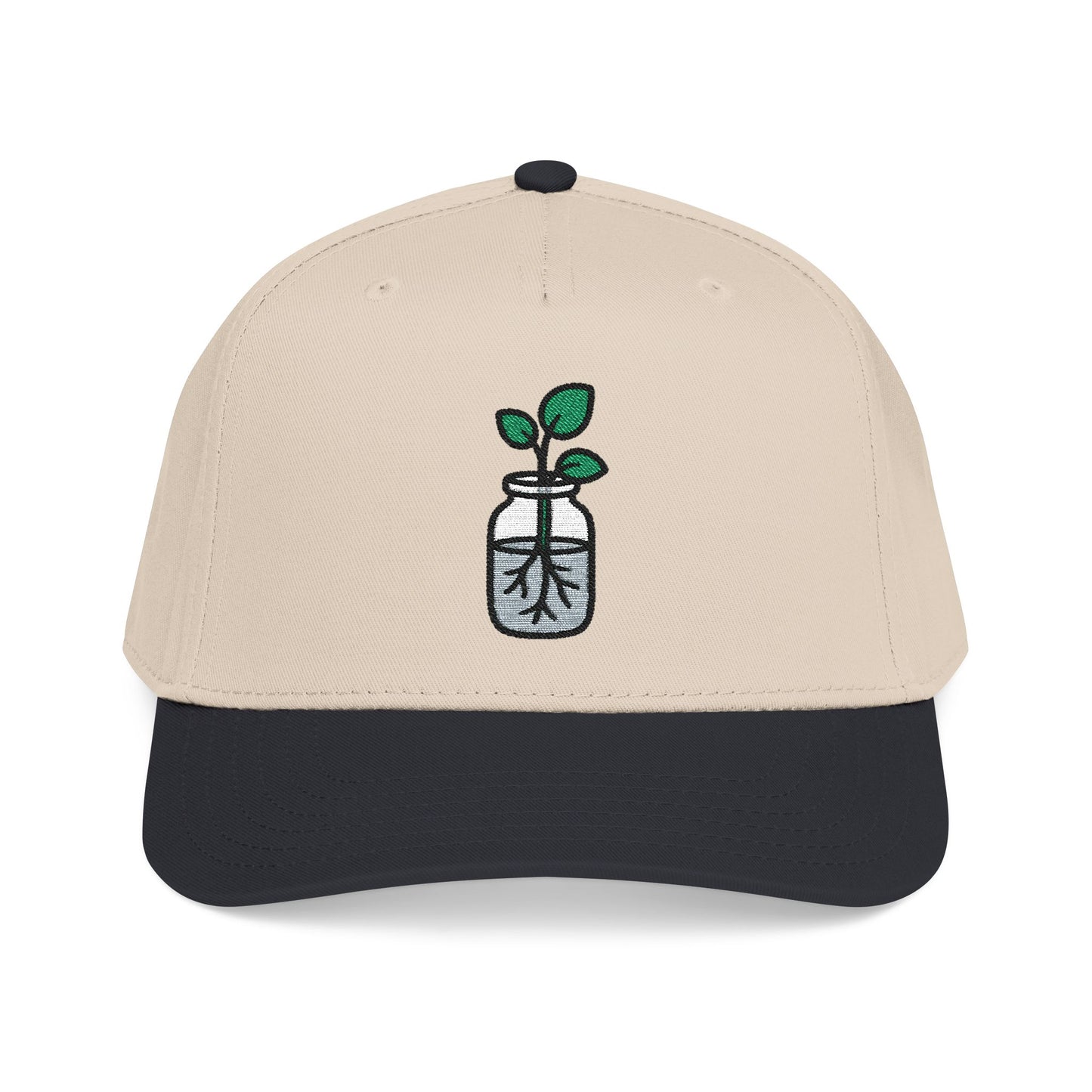 Propagation Jar Embroidered Hat - Plant Parent Gift