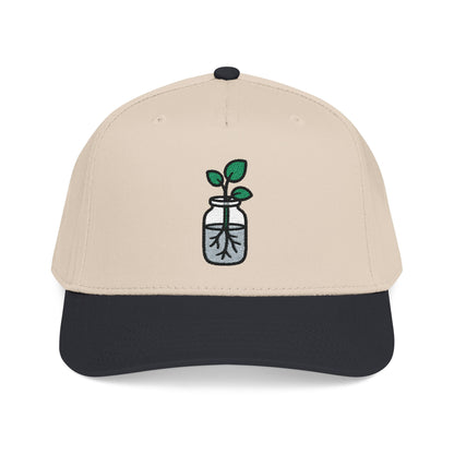 Propagation Jar Embroidered Hat - Plant Parent Gift