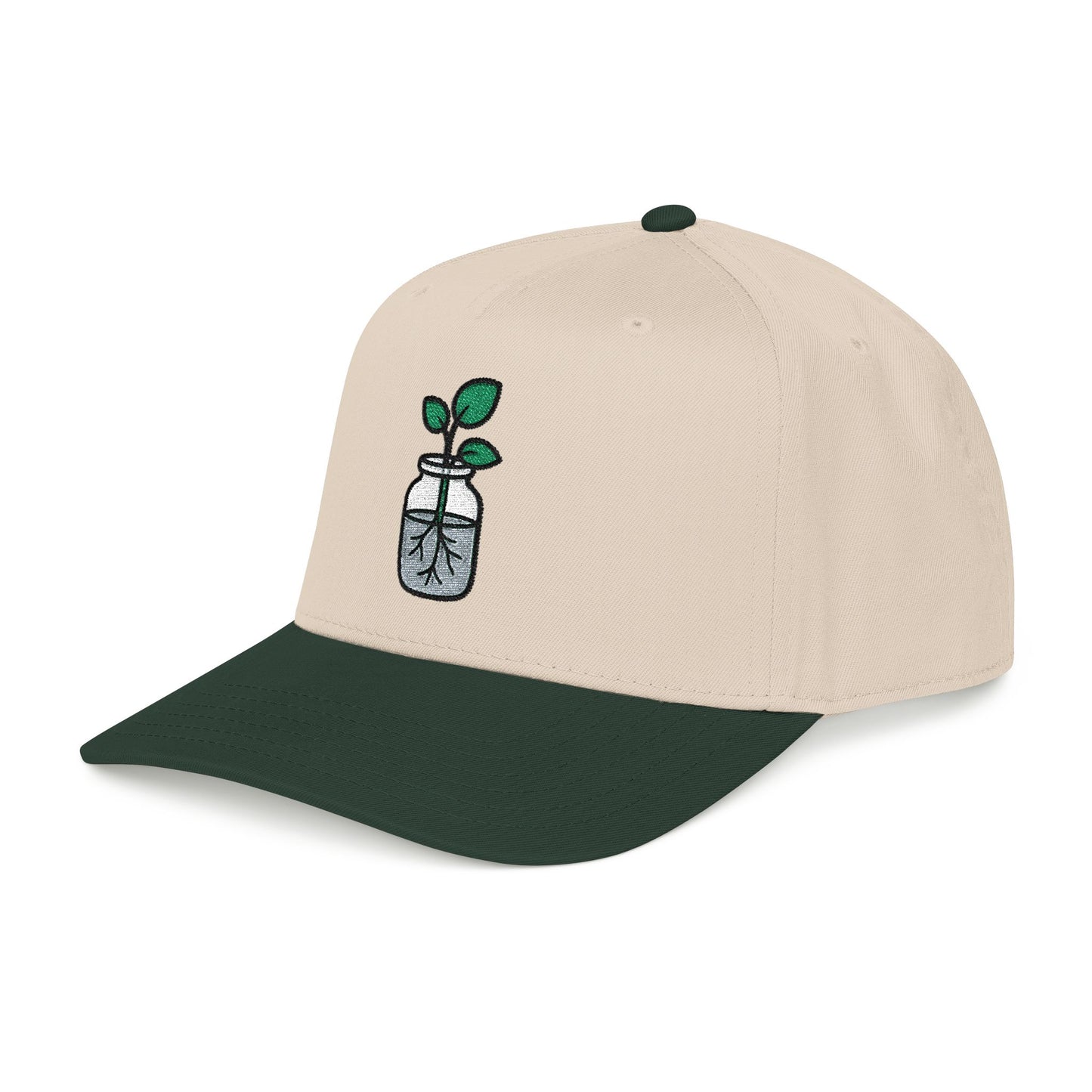 Propagation Jar Embroidered Hat - Plant Parent Gift