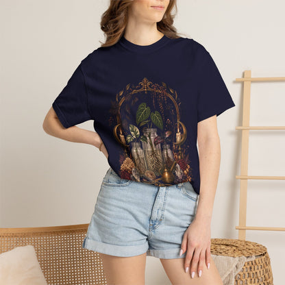 Witchy Propagation Altar T-Shirt in Violet