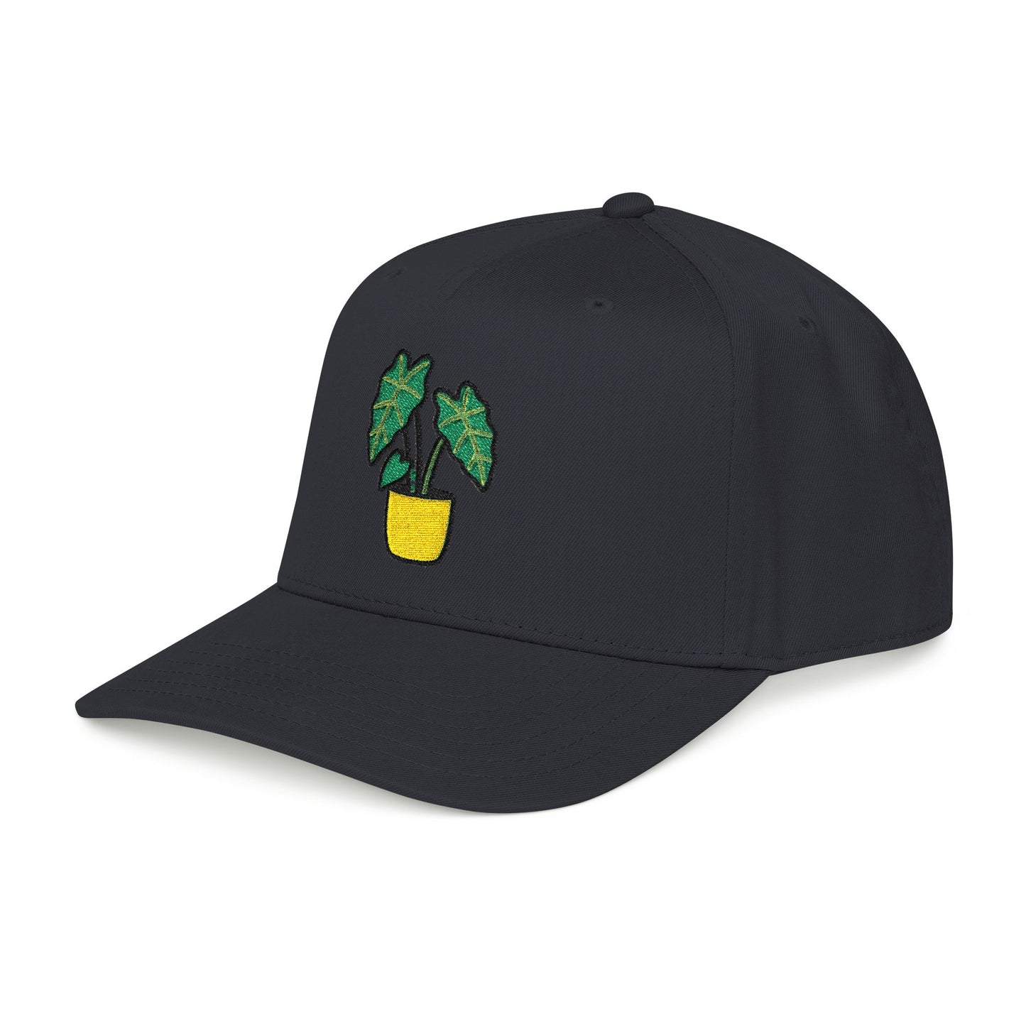 Alocasia Shield Embroidered Hat - Plant Lover Gift