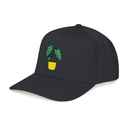 Alocasia Shield Embroidered Hat - Plant Lover Gift