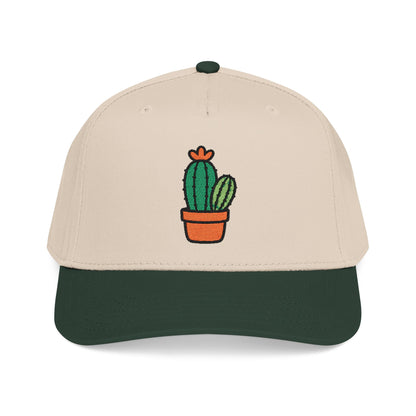 Cactus Bloom Embroidered Hat - Cactus Lover Gift