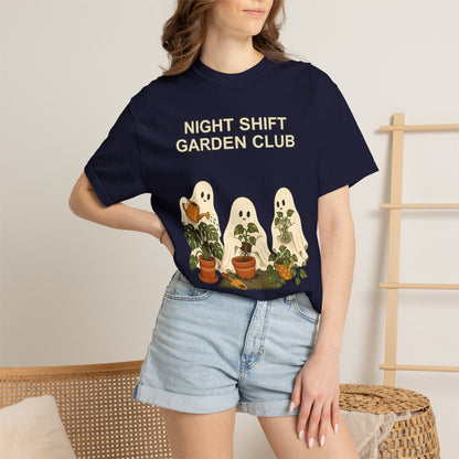 Ghost Gardening Halloween Shirt - Plant Lover Tee
