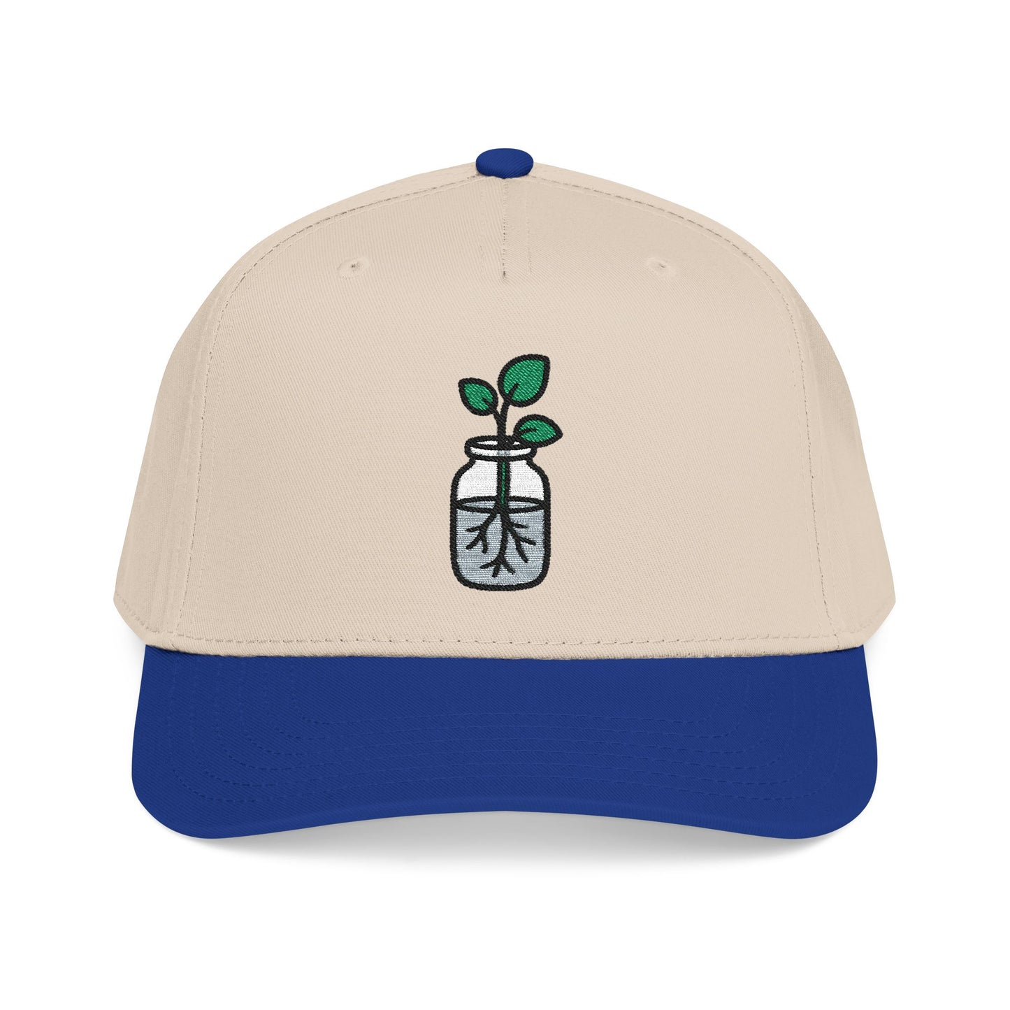 Propagation Jar Embroidered Hat - Plant Parent Gift