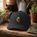 Reaper Watering Sprout Embroidered Hat - Gardener Gift