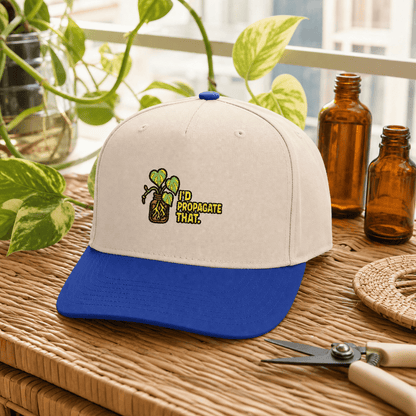 Printify Hats One size / Royal / Natural I'd Propagate That Pothos Embroidered Hat - Plant Parent Gift