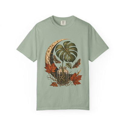 Moonlit Monstera Propagation T-Shirt in bay