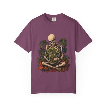 Skeleton Propagation Keeper T-Shirt in berry