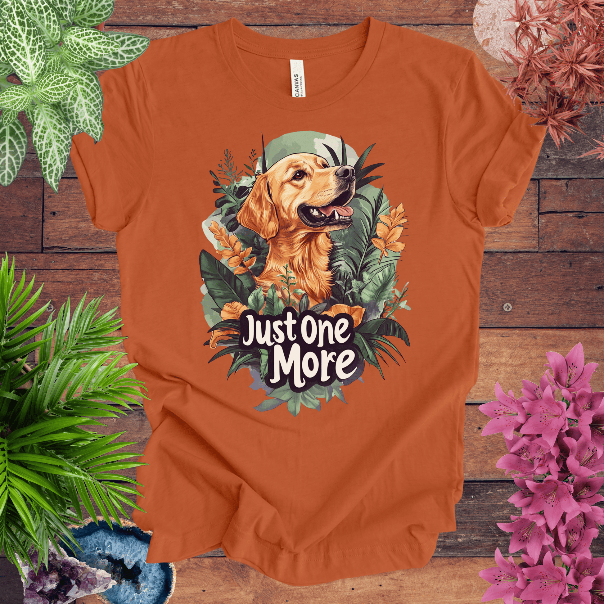 Printify T-Shirt Autumn / S Just One More - Labrador Retriever Edition T-Shirt