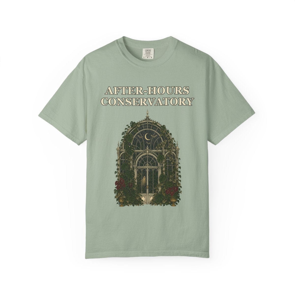 Botanical Vibes T-Shirt Bay / S Gothic Greenhouse Halloween Shirt - Botanical Tee