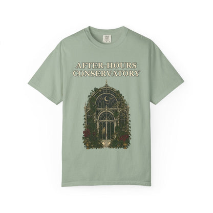 Botanical Vibes T-Shirt Bay / S Gothic Greenhouse Halloween Shirt - Botanical Tee