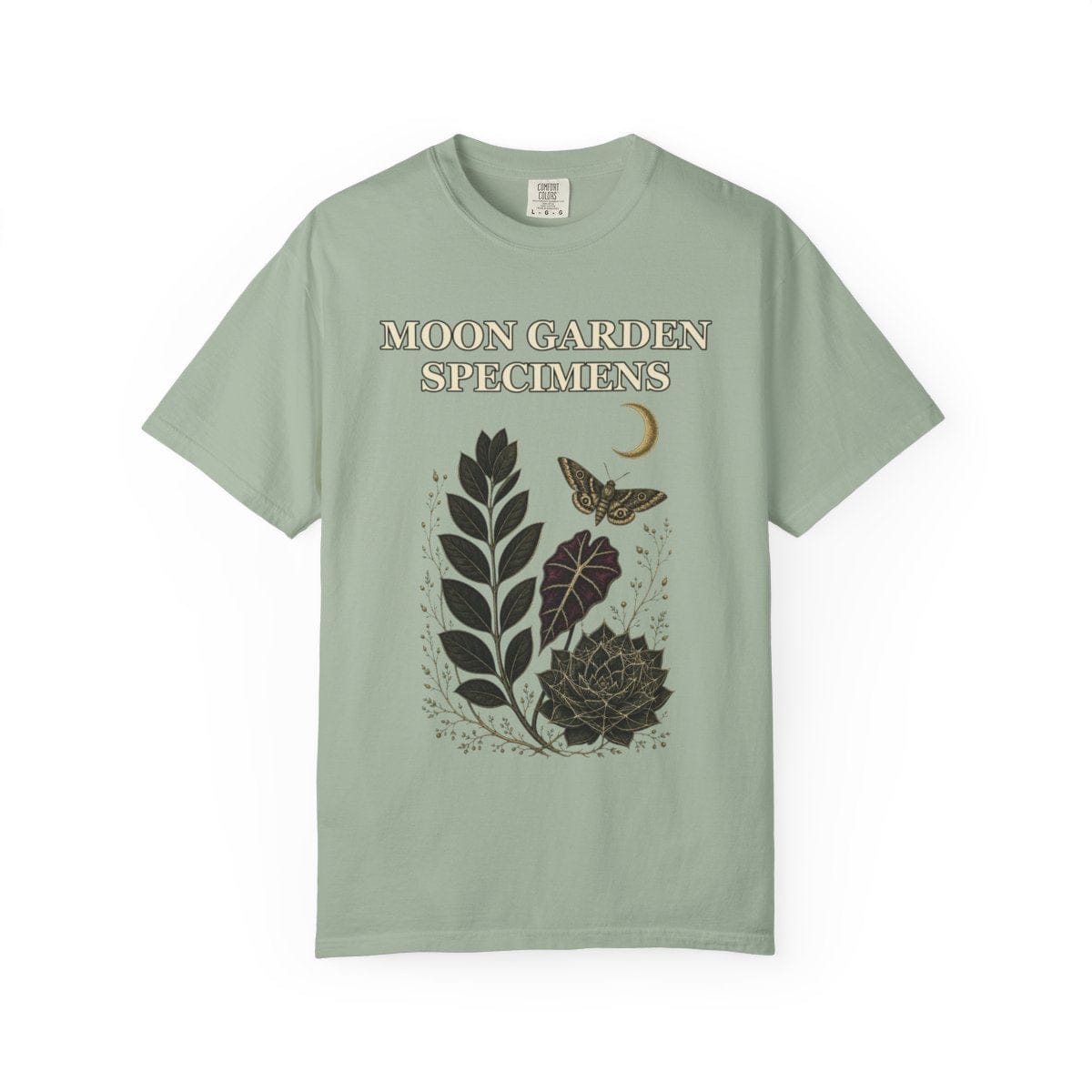 Botanical Vibes T-Shirt Bay / S Gothic Herbarium Halloween Shirt - Plant Witch Tee