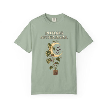 Botanical Vibes T-Shirt Bay / S Pothos Halloween Shirt - Gothic Botanical Tee