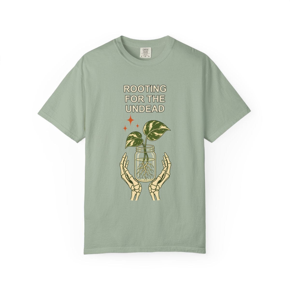 Botanical Vibes T-Shirt Bay / S Skeleton Propagation Shirt - Halloween Plant Tee