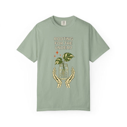 Botanical Vibes T-Shirt Bay / S Skeleton Propagation Shirt - Halloween Plant Tee